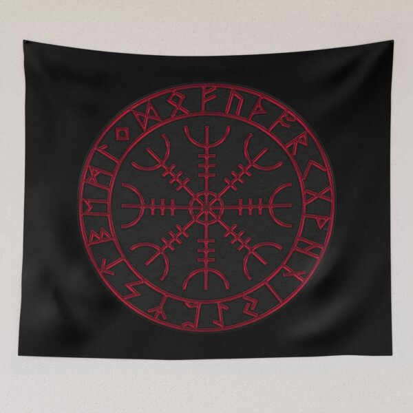 Item preview, Aegishjalmur: Norse protection symbol embodying strength, resilience. (4) designed and sold by JDMTees.