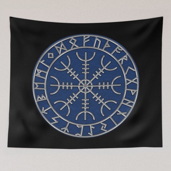 Item preview, Aegishjalmur: Norse protection symbol embodying strength, resilience. (1) designed and sold by JDMTees.