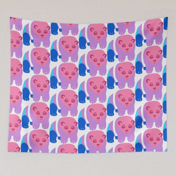 Item preview, Bigender Panda Pride Flag designed and sold by HarveyHandcraftsandDesigns.