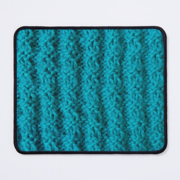 Item preview, Reverse teal blanket designed and sold by thebentknitter.