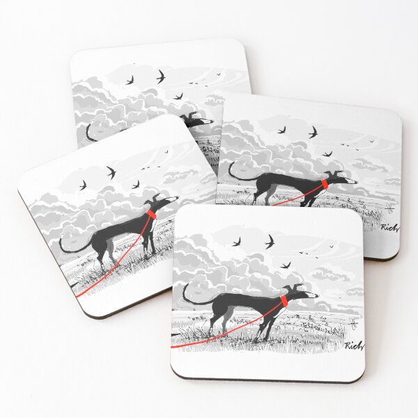 Item preview, Magic the Greyhound with swallows designed and sold by RichSkipworth.