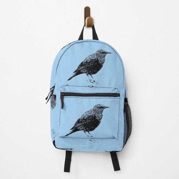 Item preview, Blue Rock-Thrush Black Design designed and sold by designsasstultd.