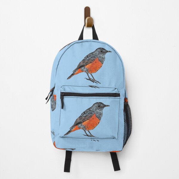 Item preview, Blue Rock-Thrush Black Alternate Design designed and sold by designsasstultd.