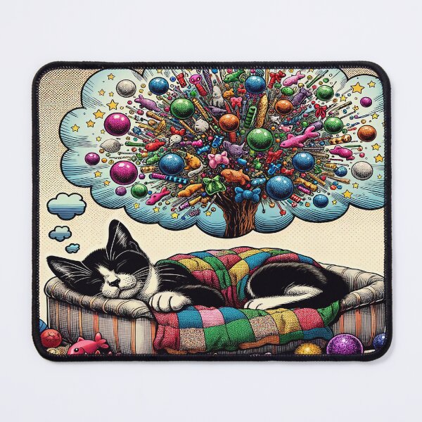 Item preview, Dreaming Cat designed and sold by M-Y-A-R-T-.
