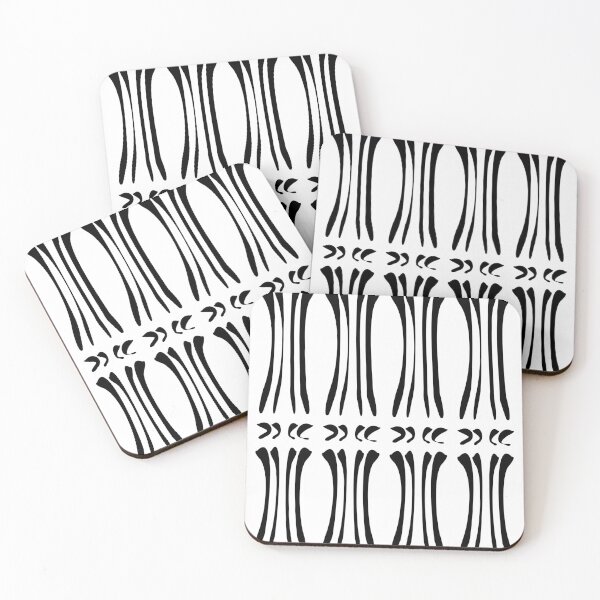Item preview, Modern Corinthian: Art in Minimalist Lines, Unique designed and sold by villacreativa.