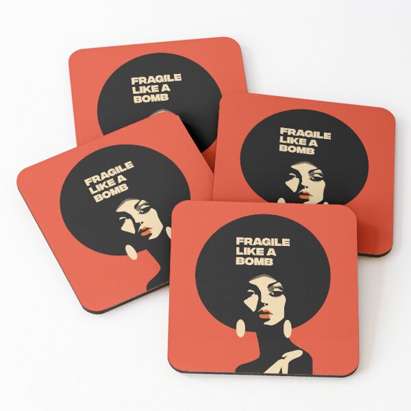 Item preview, Fragile like a Bomb, ArtworkNº12BK designed and sold by Bauani.