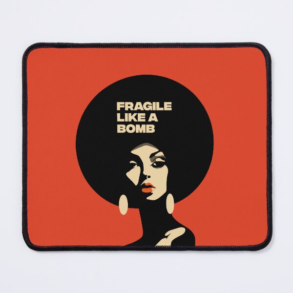 Item preview, Fragile like a Bomb, ArtworkNº12BK designed and sold by Bauani.