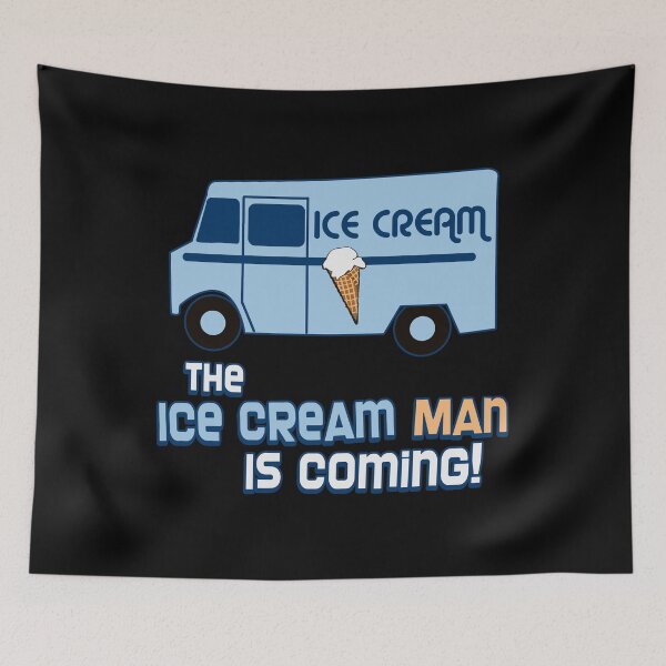 Item preview, The Ice Cream Man Is Coming designed and sold by flippinsg.