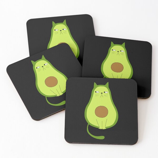 Item preview, Funny Cat Lovers Avocado Avocato designed and sold by Rahjihan.