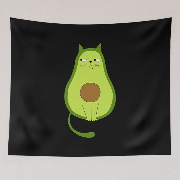 Item preview, Funny Cat Lovers Avocado Avocato designed and sold by Rahjihan.