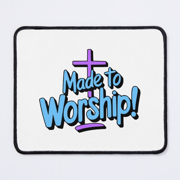 Item preview, Made To Worship! Colorful Worship Team designed and sold by PMCreative.