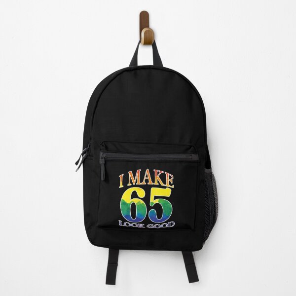 Item preview, I Make 65 Look Good Rainbow Birthday Design designed and sold by Raise2Shine.