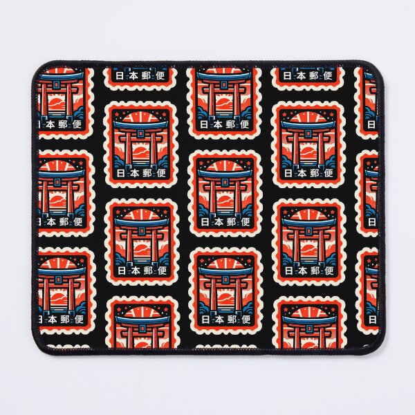Item preview, Vintage Japanese Stamp - Itsukushima shrine designed and sold by Naokodarling.