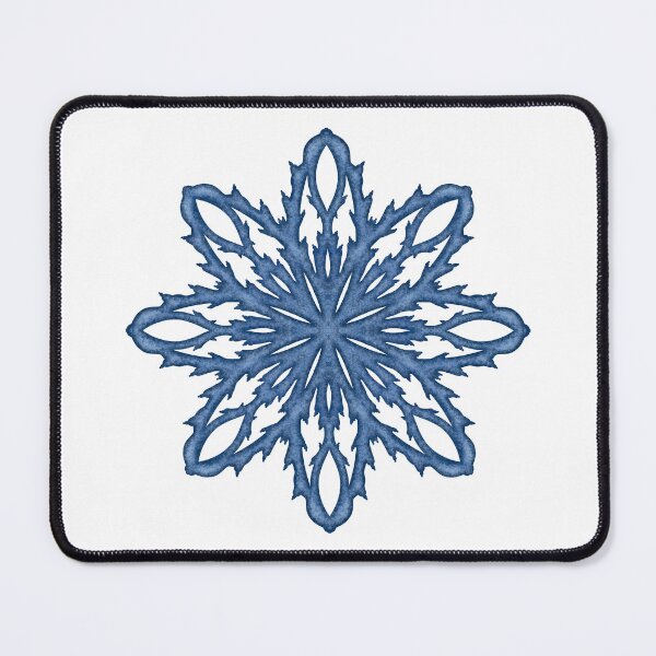 Item preview, Blue snowflake "Inspiration" designed and sold by Cherevan.