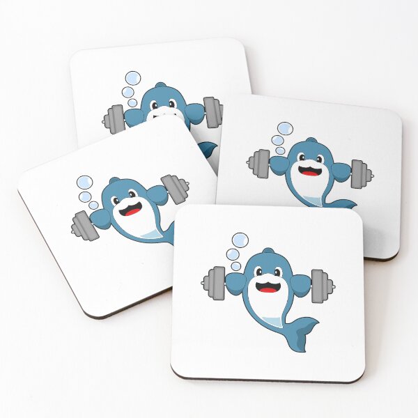Item preview, Dolphin Bodybuilder Dumbbell Bodybuilding designed and sold by Snabdesign84.