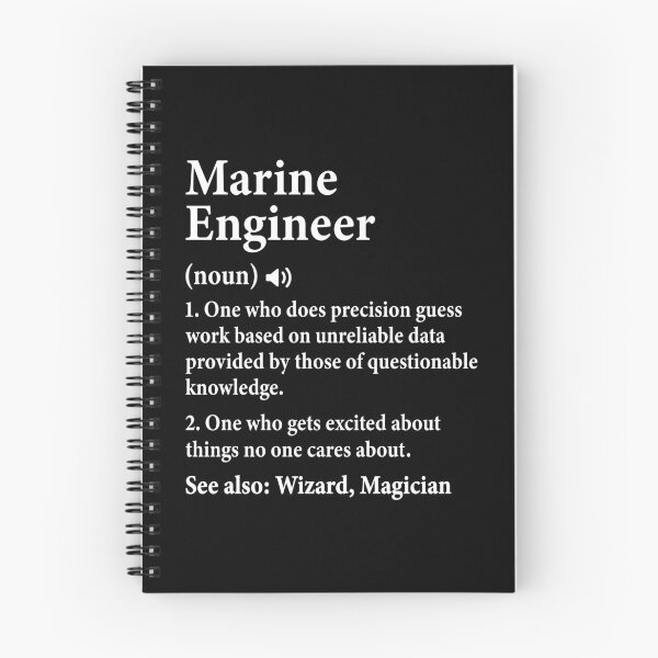Item preview, Marine Engineer Definition Funny Marine Engineering Student designed and sold by Rahjihan.