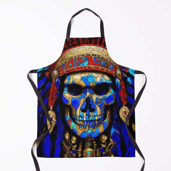 Item preview, Arte con calaveras de jefes indios nativos designed and sold by TheDarkWardrobe.