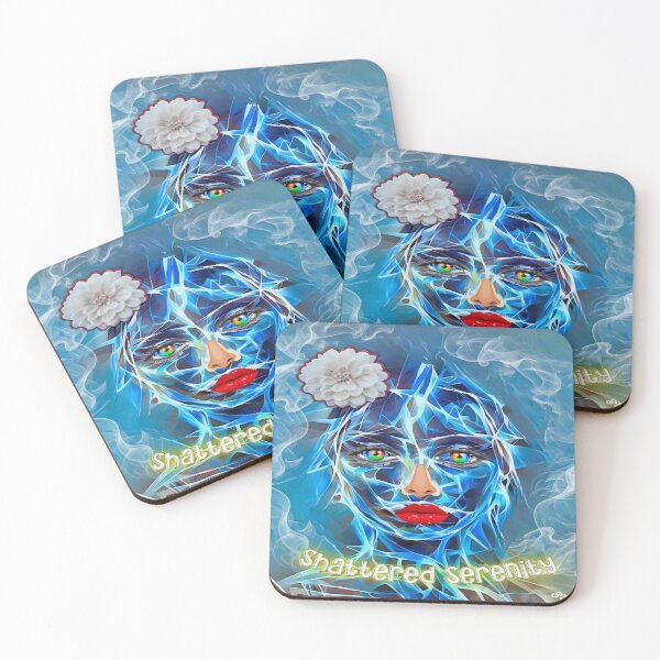 Item preview, Shattered Serenity: Fragmented Beauty in Blue designed and sold by gleefulme.