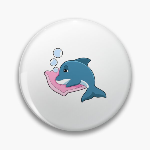 Item preview, Dolphin Sleeping Pillow designed and sold by Snabdesign84.