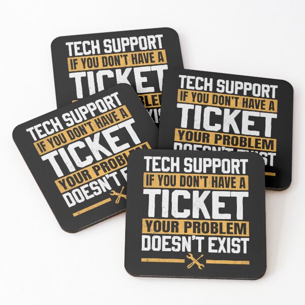 Item preview, Tech Support If You Don't Have A Ticket designed and sold by Rahjihan.