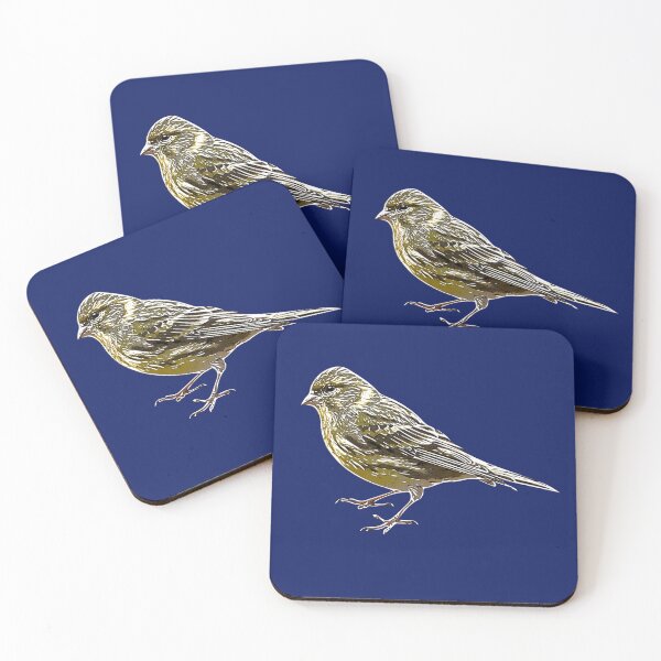 Item preview, European Serin White Alternate Design designed and sold by designsasstultd.