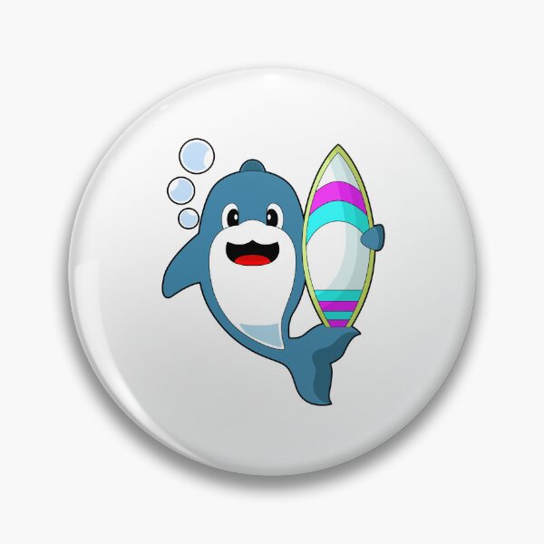 Item preview, Dolphin Surfer Surfboard designed and sold by Snabdesign84.