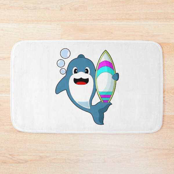 Item preview, Dolphin Surfer Surfboard designed and sold by Snabdesign84.
