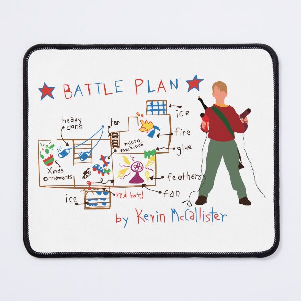 Item preview, Home Alone Battle Plan designed and sold by kjanedesigns.