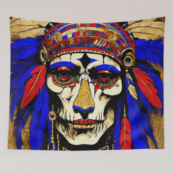 Item preview, Native Indian Chief Art designed and sold by TheDarkWardrobe.