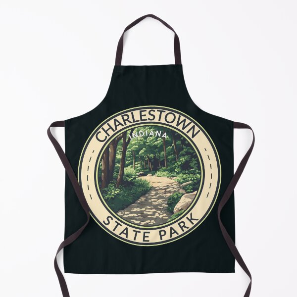 Item preview, Charlestown State Park Indiana Travel Art Badge designed and sold by KrisSidDesigns.