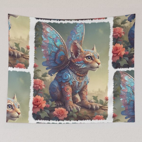 Item preview, cat-angel designed and sold by duhnnae.