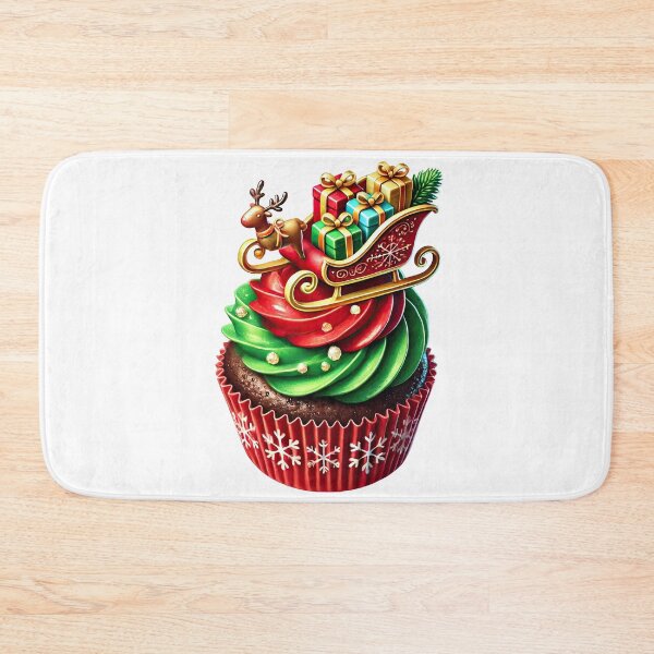 Item preview, Celebrate the Season with Deliciously Festive Holiday Cupcakes! designed and sold by CleanDecor.