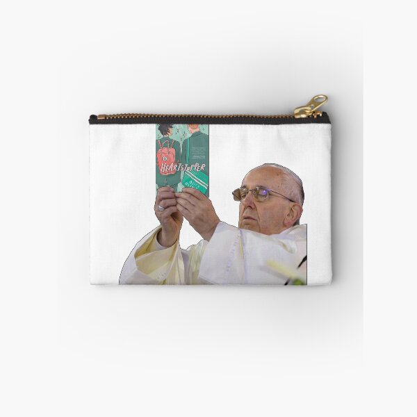Item preview, Pope Holding Heartstopper Volume 1 by Alice Oseman designed and sold by baranskini.