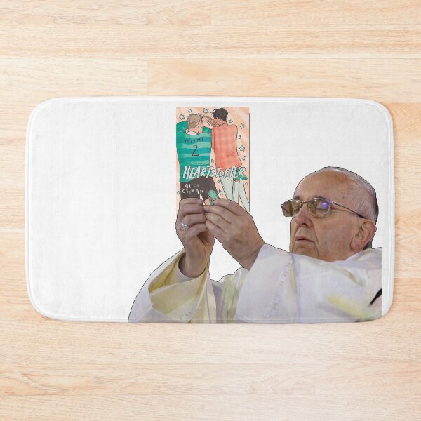 Item preview, Pope Holding Heartstopper Volume 2 by Alice Oseman designed and sold by baranskini.