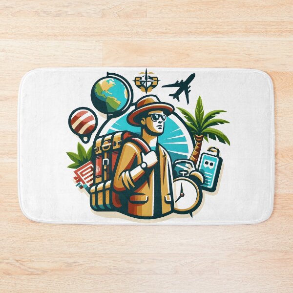 Item preview, Travel is my passion and i am passionate about travel, designed and sold by vectorillus.