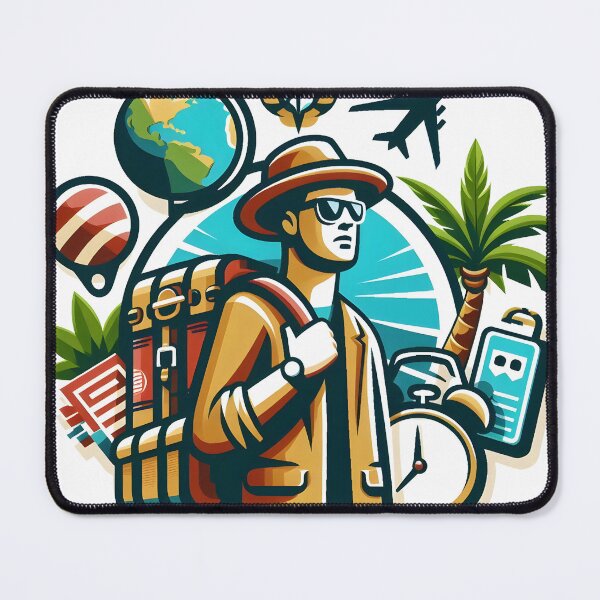 Item preview, Travel is my passion and i am passionate about travel, designed and sold by vectorillus.