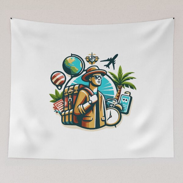Item preview, Travel is my passion and i am passionate about travel, designed and sold by vectorillus.