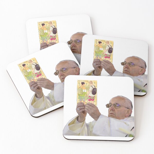 Item preview, Pope Holding Heartstopper Volume 3 by Alice Oseman designed and sold by baranskini.
