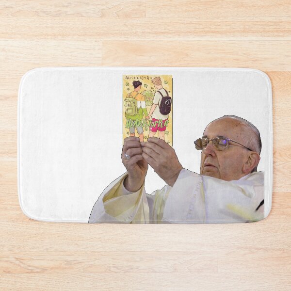 Item preview, Pope Holding Heartstopper Volume 3 by Alice Oseman designed and sold by baranskini.