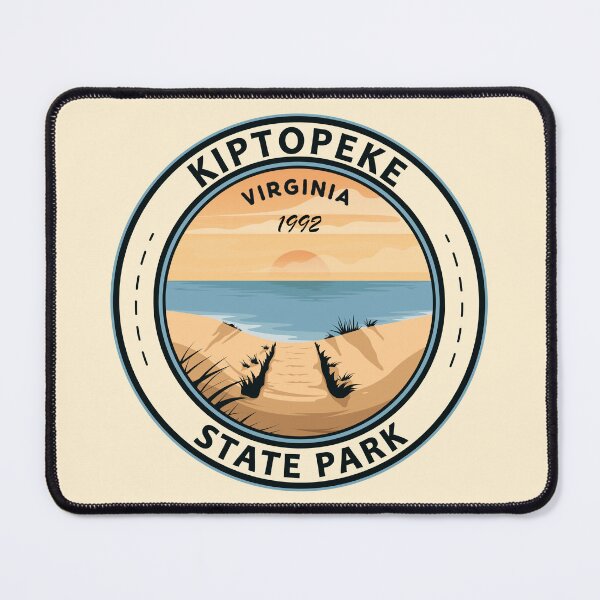 Item preview, Kiptopeke State Park Virginia Travel Art Badge designed and sold by KrisSidDesigns.