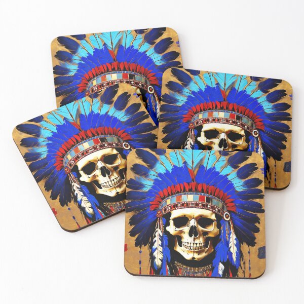 Item preview, Arte de jefes indios nativos designed and sold by TheDarkWardrobe.