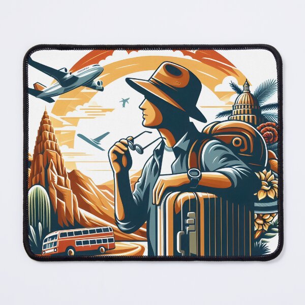 Item preview, Travel is my passion and i am passionate about travel, designed and sold by vectorillus.