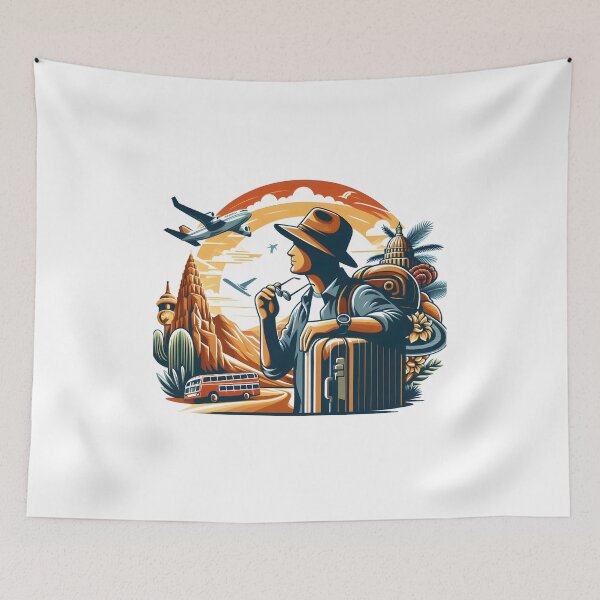 Item preview, Travel is my passion and i am passionate about travel, designed and sold by vectorillus.