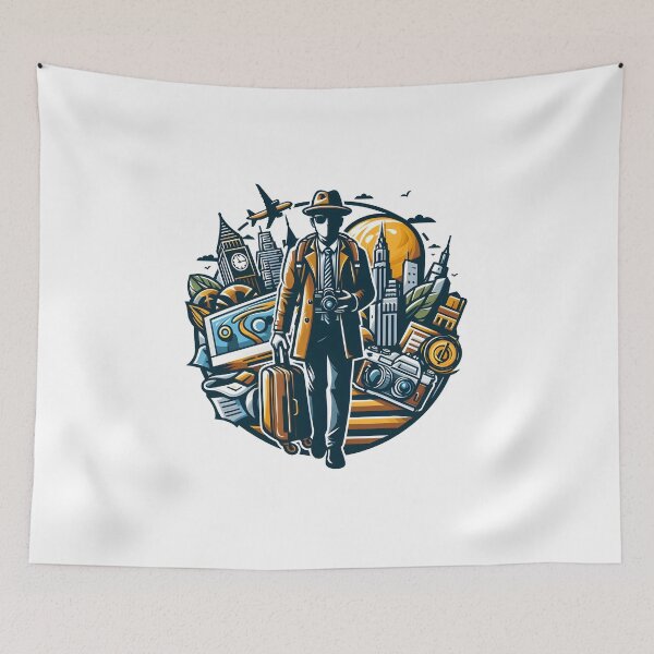 Item preview, Travel is my passion and i am passionate about travel, designed and sold by vectorillus.