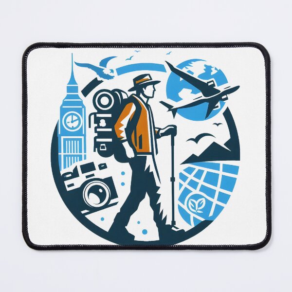 Item preview, Travel is my passion and i am passionate about travel, designed and sold by vectorillus.