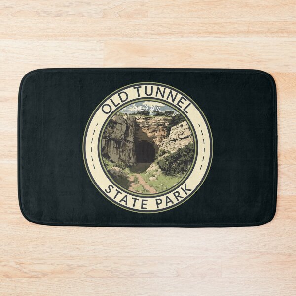 Item preview, Old Tunnel State Park Texas Travel Art Badge designed and sold by KrisSidDesigns.