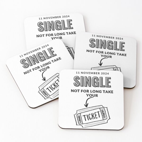 Item preview, HAPPY SINGLES DAY designed and sold by stickersrafisa.