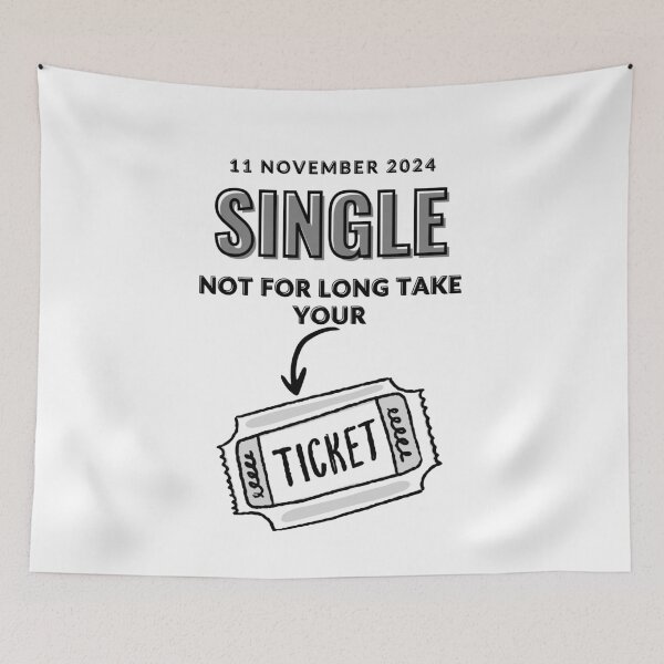 Item preview, HAPPY SINGLES DAY designed and sold by stickersrafisa.
