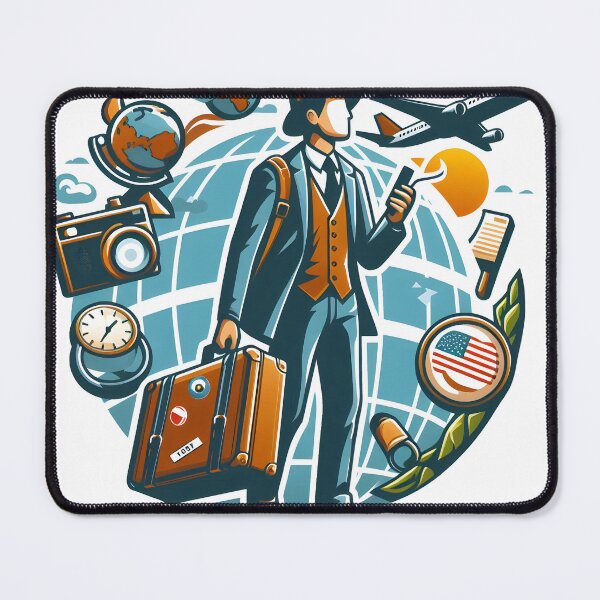 Item preview, Travel is my passion and i am passionate about travel, designed and sold by vectorillus.
