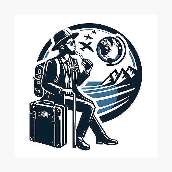 Item preview, Travel is my passion and i am passionate about travel, designed and sold by vectorillus.